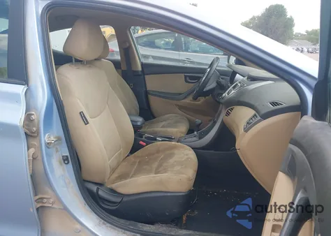 2013 Hyundai Elantra Gls from USA, damaged, VIN KMHDH4AE4DU492330